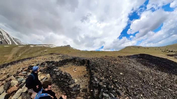 Gümüşhaneli dağcılar tarih dolu zirveleri aştı 1